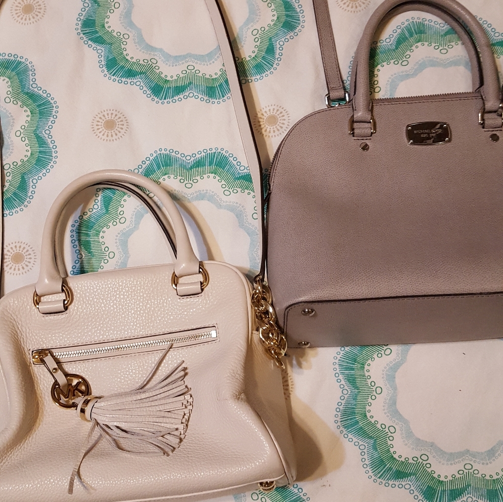 2  Michael Kors handbags